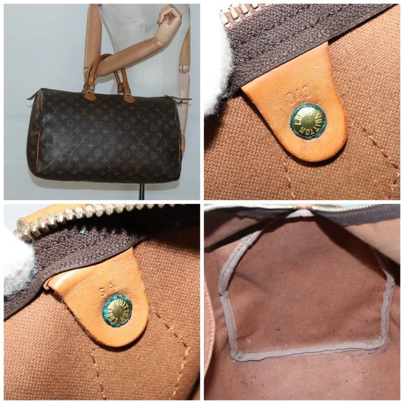 LOUIS VUITTON Monogram Speedy 40 Hand Bag - Picture 16 of 16